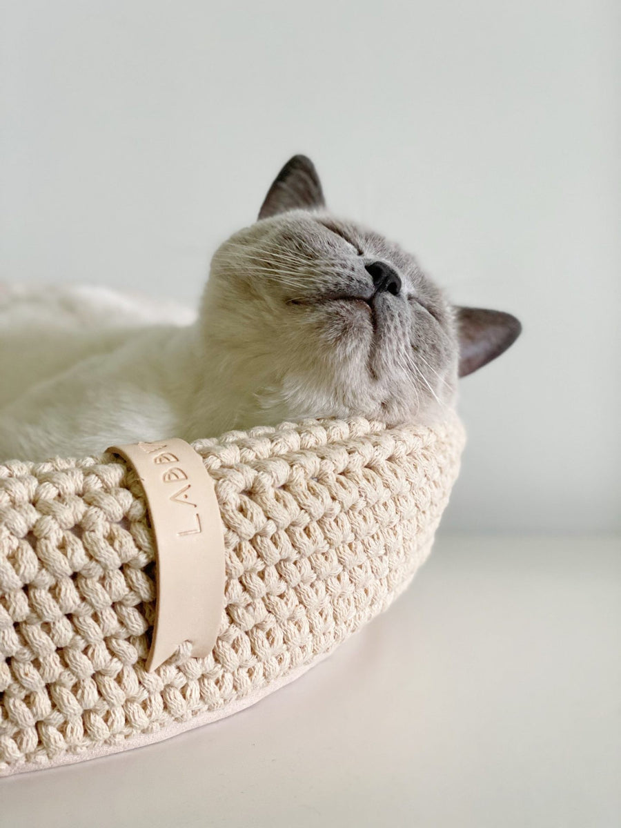 Coco Dog/Cat Bed - Beige 