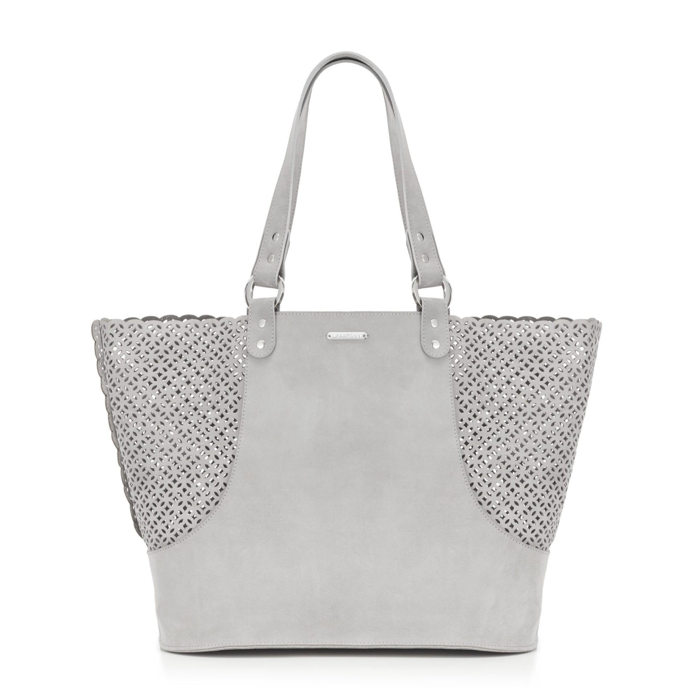 Elva Dog Carrier & Personal Bag - Light Grey 